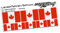 Finest Folia 8er Set Länderaufkleber Fahne Länderfahne Flagge Wetterfest RC Car Auto Motorrad Sticker Fahrrad Aufkleber Modellbau R028 (Canada)