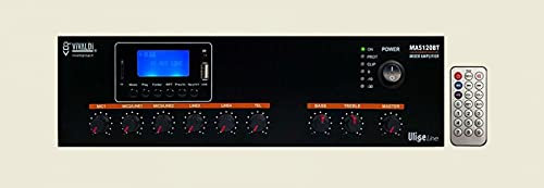 VIVALDI Campatto 120W MA5120BT Bluetooth Amplifier, DAB+ Radio, FM Tuner, USB and SD Card