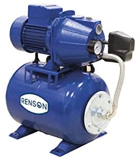 Groupe de surpression 24L, FABRICATION FRANCAISE, 500W, Débit max 40L/min, Pression max 8 bar, livré avec pressostat, manomètre, interrupteur RENSON