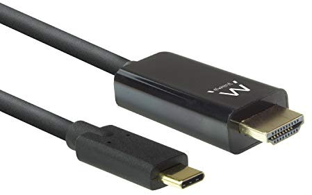 Cavo Adattatore USB-C a HDMI maschio, cavo USB tipo C a HDMI 4K 60Hz 2 metri, Compatibile con Macbook Pro M1, Huawei Mate, Surface, 2 mt