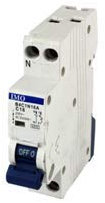 Disjoncteur miniature MCB Uni+N Courbe C 10A