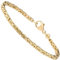Jobo Herren Damen Königs-Armband aus 8 Karat 333 Gold massiv 2,8 mm 19 cm