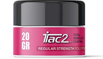 ITAC2® Regular Strength Grip Pole Dance Handcreme – starker Halt bei schwitzigen Händen, idealer Pole Dance Grip, für Fitness, Klettern & Crossfit. Auch als Alternative zu Liquid Chalk geeignet, 20g