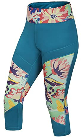 Ocun Damen Rhea 3/4 Tights Yoga-Hose Leggings Laufhose