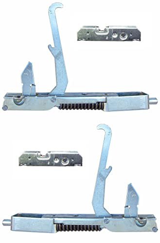 Lofra - Kit 2 cerniere destra e sinistra 221 x 20 mm. complete di 2 portarulli per maxi forno da 90 cm. - KCF3292