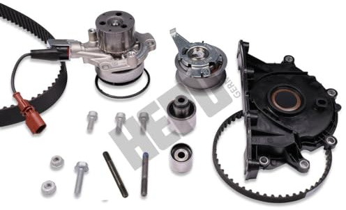 HEPU Wasserpumpe + Zahnriemensatz PK06691 | Compatible con: Audi A1, A1 Sportback, A3, A3 Cabriolet, A3 Sedán, A3 Sportback, A4 Allroad B8, A4 Allroad B9, A4 B8