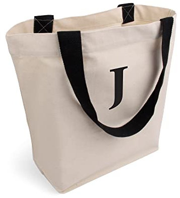 Cottonbagjoe stylische geräumige Tragetasche | personalisiert bedruckt | mit Innentasche, Reißverschluss und großem Boden | Baumwolltasche Stofftasche Shopper Handtasche | Öko-Tex 100 Standard