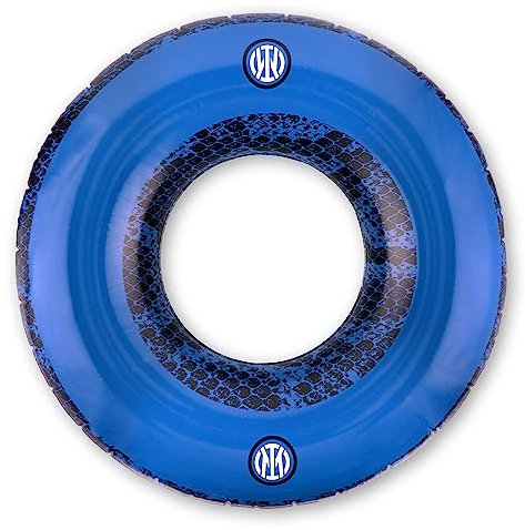 Inter - Aufblasbarer Donut - ideal für Meer, Strand, Schwimmbad - für Erwachsene und Kinder - 100 x 100 cm - Offizielles Produkt Inter