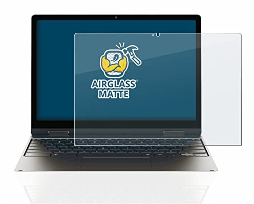 brotect Anti-Glare Glass Screen Protector Matte compatible with Samsung Galaxy Chromebook 2 360 - Anti-Scratch 9H Protection Film
