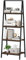 YIJIALEA Scaffale a scala, libreria a 4 ripiani, rustica e in legno, scaffale a scala industriale, per casa, ufficio, camera da letto, bagno o cucina