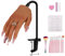 Main d'entraînement pour ongles en acrylique avec support, main de mannequin en silicone souple, flexible et pliable pour la pratique des ongles