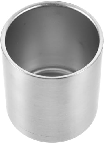 COLLBATH Edelstahlbecher 304 Wasserbecher Aus Edelstahl Trinkbecher Für Zuhause Partys Und Reisen Als Zahnputzbecher Für Bad Und Waschraum 3.15 X 2.68 X 2.68In