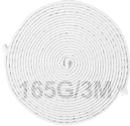 Haizibo 165 g – 3 m di nastro di piombo per tende, tenda da doccia pesante al piombo, per tende, tessuto zanzariera, tende (bianco)