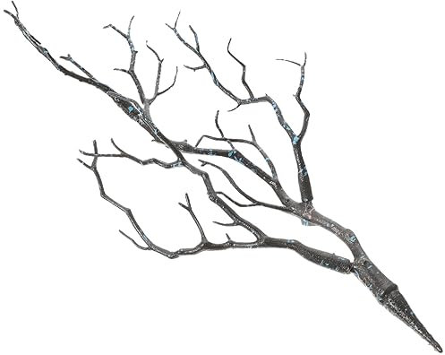 CRAFTHROU ramo di un albero artificiale ramo di un albero finto rami decorativi per vasi alti piante artificiali fake plants fito pianta bastoncini neri per vasi per arredamento rami secchi