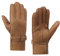 MGGMOKAY Männer Shearling Handschuhe Herren Lederhandschuhe Shearling Warme Winterhandschuhe,Kamel,M