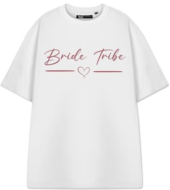 Show Me The Merch Women's White Short Sleeve T-Shirt | The Bride Graphic Tee for Her | Novelty Bridal Apparel | Women's Wedding Party Gift