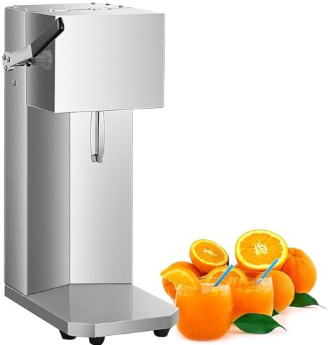 RoyceBee Elektrische Orangenpresse | Zitruspresse aus Edelstahl mit Neuem, Ultrastarkem Motor und Griff für Müheloses Entsaften, Spülmaschinenfeste Teile, Fruchtfleischkontrolle