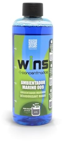 Ambientador Marino superconcentrado. 5 litros con solo 250 ml. Ahorro Total
