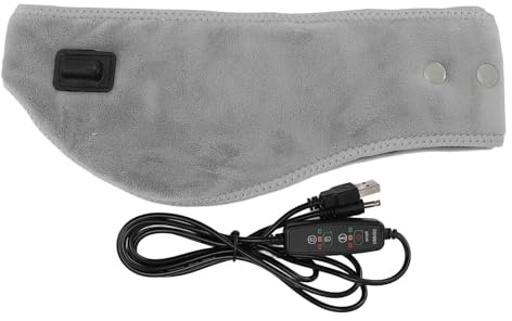 Gesichtsheizwickel, elektrisch, tragbares Heizkissen mit 3 einstellbaren Temperaturstufen, Timer-Einstellung, USB-betrieben, für Kinn, Wange, Kiefer, Kiefer, Entspannung,