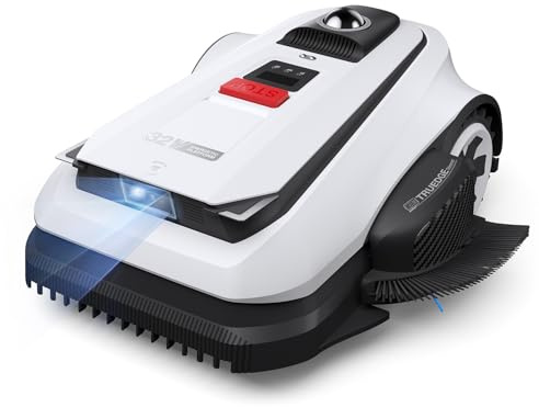ECOVACS Goat A2000 LiDAR PRO Robotic Lawn Mower for Up to 0.5 Acre, Wire-Free with Dual-LiDAR Auto Mapping, Built-in TruEdge Edge Trimmer, AIVI 3D Obstacle Avoidance, Smart App Control