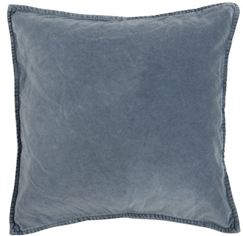 IB Laursen Kissenhlle Kissenbezug Velours Colonial Blue, 50 x 50 cm