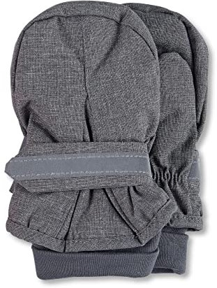Sterntaler Baby - Jungen Sterntaler Fäustel Moufles, Gris (Anthrazit Mel. 592), 2 F ustlinge, Grau, EU