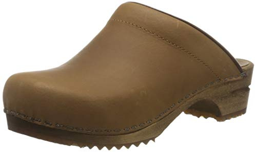 Sanita Chrissy Open, Damen Clogs, Beige (Cognac 15), 42 EU (8 UK)