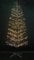 SHATCHI 6Ft/1.8m Pre-Lit Brown Snowy Twig Christmas 296 Wam White Micro LEDs – Mains Operated-Snow Flocked Birch Tree Xmas Home Light Decoration, Metal, 180 cm