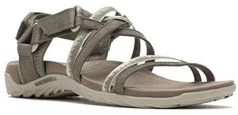 Merrell Herren Terran 3 CUSH Lattice Sport Sandal, Olive, 40 EU