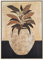 LOLAhome Bild Vase auf Leinwand, braun, 83 x 123 cm