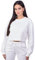 Project X Paris Sweat Basic Court Ample Blanc L