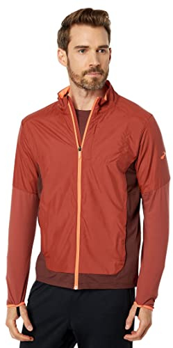 Brooks Fusion Hybrid Jacket Copper/Run Raisin LG