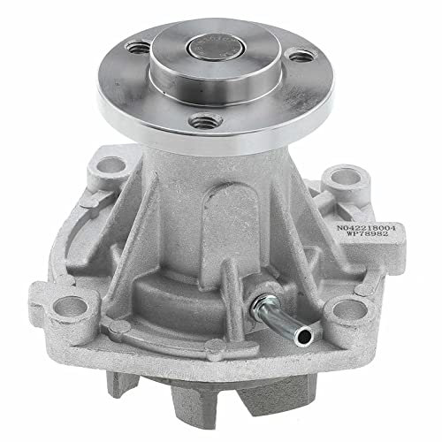 Frankberg Bomba de agua compatible con Voyager II ES 2.5L 1994-1995 Cherokee XJ 2.5L 1990-2001 800 Hatchback XS 2.5L 1992-1999 Frontera A 5 MWL4 2.5L 1996-1998 Replace# 78982 3