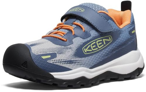 KEEN Wanduro Speed Sneakers, Vintage Indigo/Tangerine, 26 EU