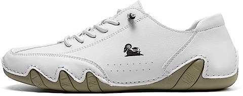 SWZEC Ultra-bequemer Barfußschuhe Unisex Herren Damen (39,Weiß)