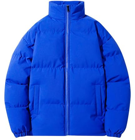 Sweatjacke Herren Polo Shirt Leichte Daunenjacke Herren Blouson Jacke Herren Winterjacke Schwarz Herren Winter Jacket Men Hoodie Oversized Waterproof Jacket Men Sweatjacke(Blau,XXL)