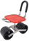 Rolling Garden Stool, Portable Garden Cart with 2 Wheels & Adjustable Height, Garden Scooter Garden Chair Gardening Workseat for Outdoor Weeding, Planting, Lawn Care, Patio, Yard