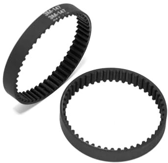 Drive Belt 2pcs Vacuum Cleaner Drive Belt (147mm Circumference X 7mm Width) For Shark IC160 IC162 IF200 IF200W IF201 NV771 Transmission Drive Belt