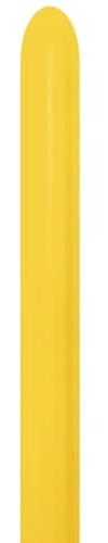 Sempertex Modellierballons Größe 260Q Gelb - Yellow 100 Stück