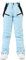 HOUZONIY Skihose für Damen, Thermo Snowboardhose, Outdoorhose für Damen, Verstellbarer Bund, mit abnehmbaren Hosenträgern, Skibekleidung(Hellblau M)