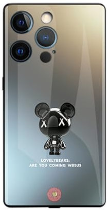 FUXIU Anime LED-Handyhülle für 6S-6Plus 7 8 SE3-7Plus 8Plus – 11pro Bumper-Cover Glasgehäuse