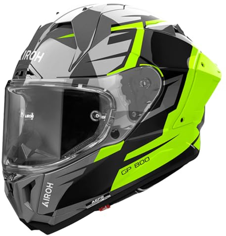 AIROH GP 800 MASTER YELLOW GLOSS S
