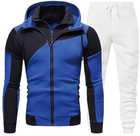 Generisch Herren Sportanzug Trainingsanzug Freizeitanzug Trainingsanzug Fußball Vereine Jogginganzug Fitness Fitnessanzug