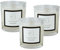DecoLite: 3 Stück Fusion Scent Duftkerze 45 Std. Brenndauer, Neutralisiert und entfernt Küchengerüche, 83/74 mm Geruchsentferner Ideal für Küche, Braten & Backen(Küchenkerze)