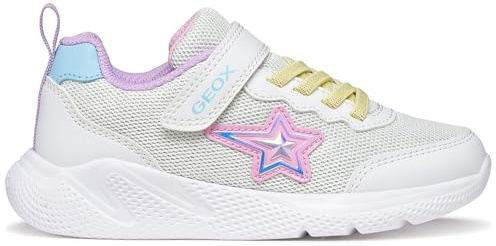 Geox JUNIOR Girl J SPRINTYE Girl A Sneakers White/Multicolor 37_EU