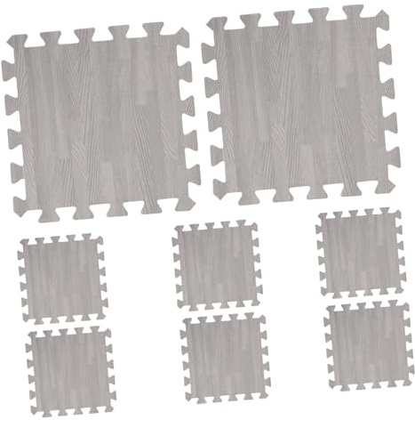 OFFSCH 8pcs Interlocking Foam Play Mat Gym Equipment Mat Thickened Sponge Pad for Home Office