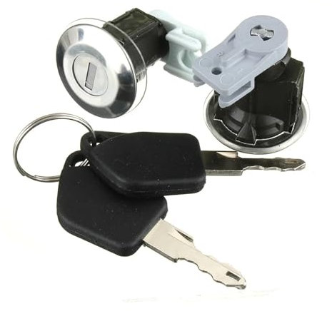 Centralisation De Coffre Pour Peugeot 106 Mk2 1997-2004 Pour Peugeot 205 405 1 Paire De Barillets De Serrure De Porte Avant Avec Clés Serrure De Coffre