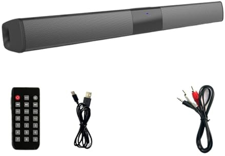 WAFOHSR Soundbar Speakers Bluetooth 5.3 Stereo Surround Sound Home Cinema With Remote Control Versatile Connectivity