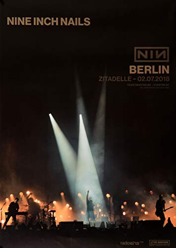 Nine Inch Nails - Bad Witch, Berlin 2018 » Konzertplakat/Premium Poster | Live Konzert Veranstaltung | DIN A1 «