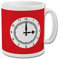 Arsenal FC Graphic Design Football Stadium Gift Tea Coffee Mug - Highbury Clock End Ground Designs